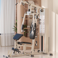 Machine de musculation multifonctionnelle à câbles croisés, station d'entraînement de force pour salle de sport à domicile