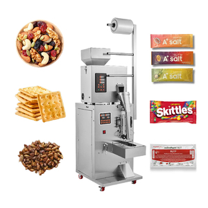 Machine d'emballage verticale automatique multifonctionnelle pour sachets de 2g, <span class=keywords><strong>3g</strong></span>, 5g de poivre/sel/sucre en granulés/pellets - Product Image 1