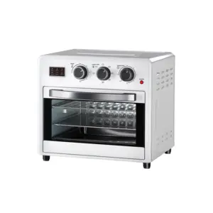 Todo en 1 Pizza Maker con asador parrilla 25L cocina estufa freidora de aire freidora sin aceite freidora de aire horno tostadora