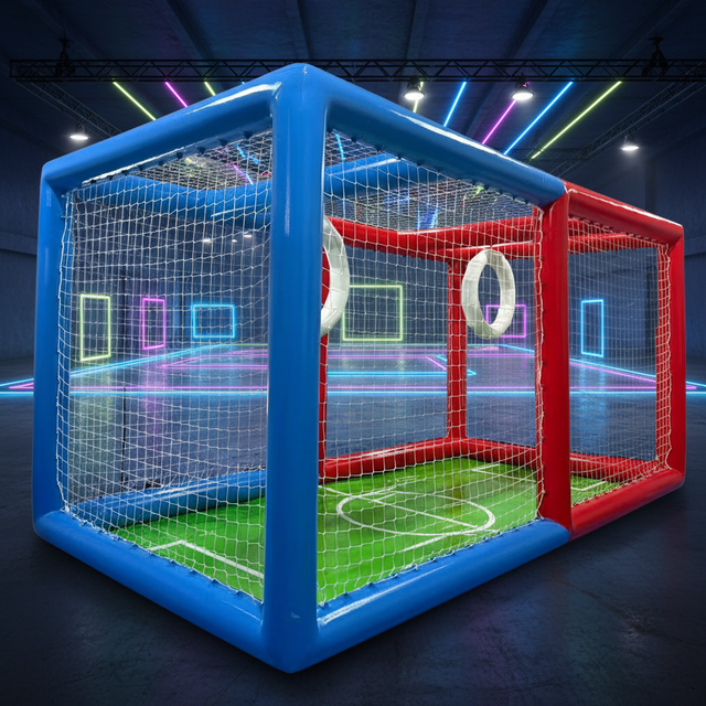 Customized Commercial PVC Drone Soccer Ball Inflatable Arena Drone Tent Inflatable Cage for Sale