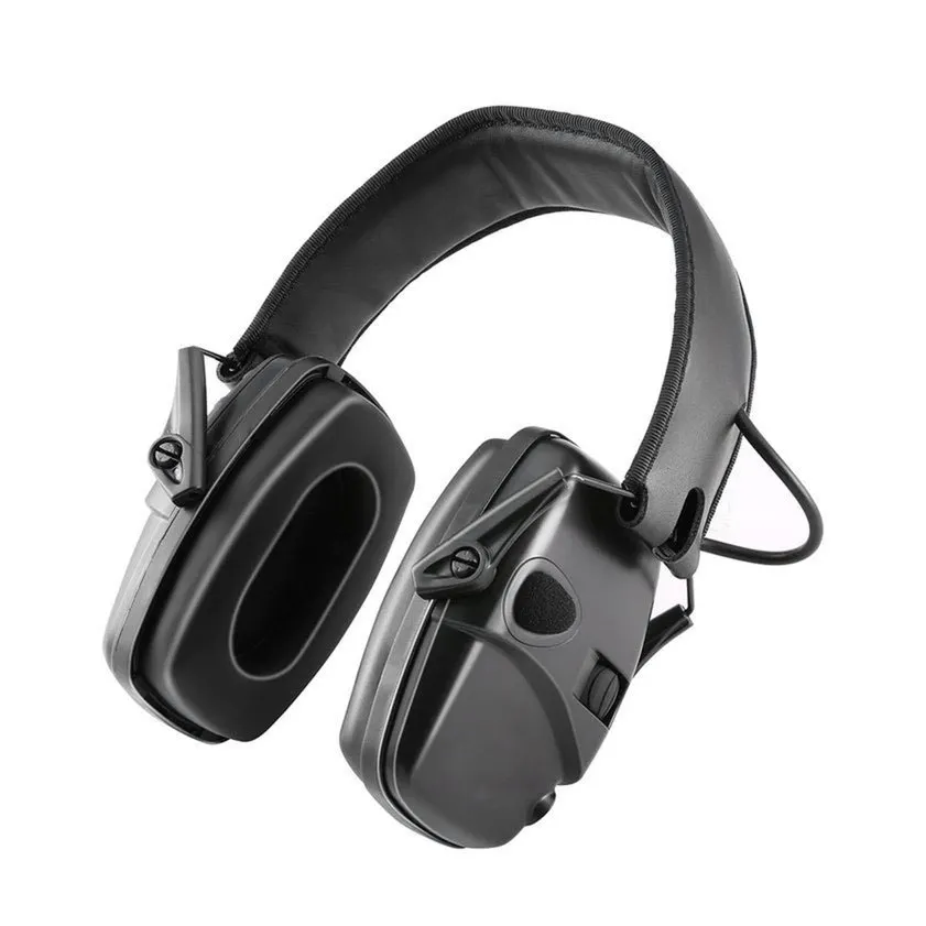 Foldable outdoor tactical noise reduction headphones electronic shooting hunting industrial protection sound isolation earmuffs