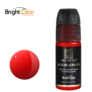 Brightcolorink 영구 메이크업 안료 문신 용품 Microblading 눈썹 입술 20 색 문신 잉크