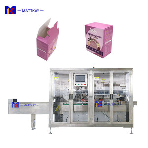 Ligne d'emballage automatique pour aliments, machine de mise en carton pour petits sacs, machine de pliage de boîtes à grande vitesse avec garantie d'un an et service après-vente - Product Image 1