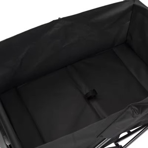 Wagon pliant Portable plate-forme OEM en plastique Durable pour les pique-niques en plein air supermarché Shopping <span class=keywords><strong>voiture</strong></span> Camping main pousser tirer remorque - Product Image 5