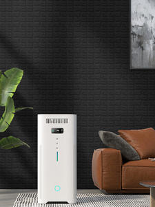 Autocollants muraux modernes en mousse de marbre 3D Motif de briques géométriques imperméables pour chambre à coucher - Product Image 5