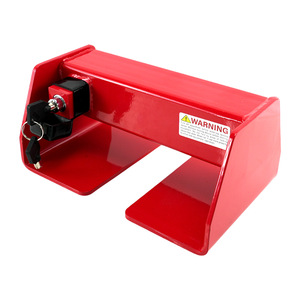Serrure de porte de conteneur robuste RYANSTAR RACING en acier thermolaqué pour semi-remorque 5,3 kg BG023-R - Product Image 2