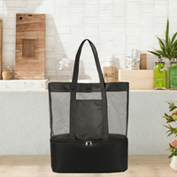 Sac à dos isotherme pliable grande capacité pour le transport, les courses, la livraison de repas et les sorties en extérieur, étanche et résistant aux fuites