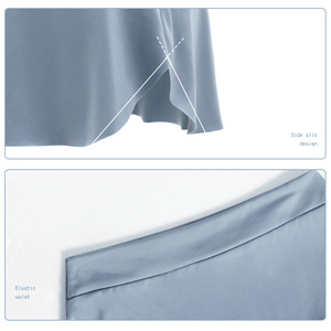 Gonne da Balletto e Ginnastica per Bambine, Gonna Corta con Spacco Laterale per Danza e Allenamento - Product Image 6