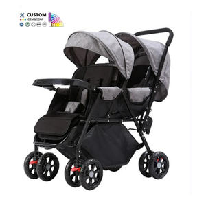Cochecito de Bebé de Lujo para Viaje de Fábrica OEM/ODM, Carriola Doble Plegable, Coche de Paseo para Bebé - Product Image 1