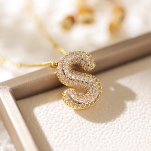 Colgantes de circonita cúbica con letras del alfabeto inglés Hip Hop 26 para collares DIY, regalo de collar de perlas para mujeres y niñas - Product Image 6