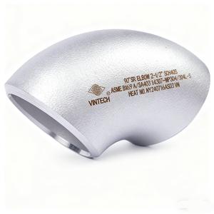 ข้อต่อท่อเหล็กสแตนเลส ASME B16.9 A403 ข้องอ 90 องศา แบบยาว สำหรับเชื่อมแบบ Socket Weld ตามมาตรฐาน สำหรับงานท่ออุตสาหกรรม - Product Image 3