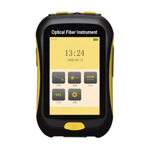 Newest 80km Handheld Mini OTDR 1310Nm/1550Nm Fiber Optic Tester Hnpon FWT-100 PON Domain Launch Smart Event Map OPM VFL OLS