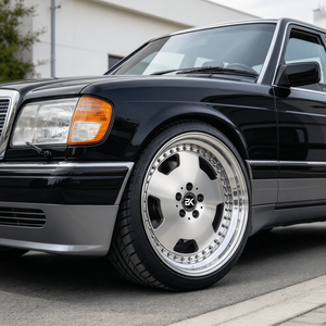Cerchi in Lega Forgiati Bku a 2 Pezzi 5x112, 16 17 18 Pollici, Personalizzati con Bordo Lucidato Profondo per <span class=keywords><strong>Mercedes</strong></span> W124 <span class=keywords><strong>W126</strong></span> W140 W201 190e - Product Image 2