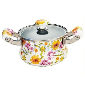 New design cheap Enamelware Casserole reoona casserole