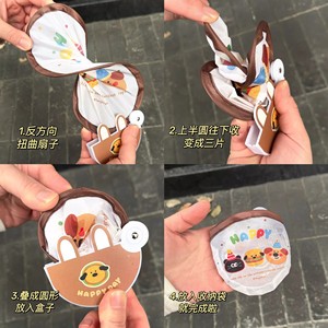 Ventilador de bolsillo plegable y recargable Juxin Mini Round Fan para refrescarse en verano - Product Image 4