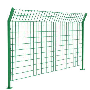 Clôture en treillis métallique revêtu de PVC haute sécurité en gros, panneau de clôture galvanisé incurvé 3D pour jardin, clôture de ferme - Product Image 4