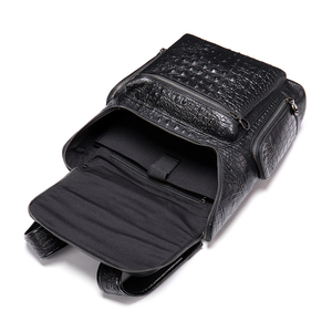 Marrant 7331 mô hình cá sấu da Ba lô công suất lớn du lịch Ba lô da chính hãng máy tính xách tay Ba Lô Túi cho nam giới - Product Image 4