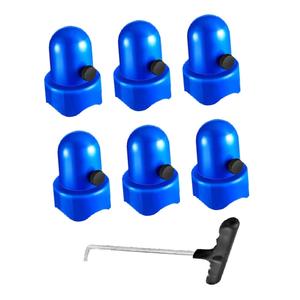 Giocattoli da esterno 6 pezzi-Tappi con asta per trampolino con bulloni a vite - Product Image 3