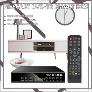 MeeCast DVB-T2 H.264 1080p Dual Core Smart TV <b>Box</b> with Wi-Fi FTA Digital Satellite Receiver <b>Set</b>-<b>Top</b> <b>Box</b> - Product Image 2