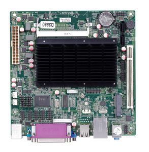 Placa base POS sin ventilador barata 2025 ELSKY con <span class=keywords><strong>CPU</strong></span> D2550 Mini-ITX Dual GBE LAN Placa base con 6 puertos Com - Product Image 1