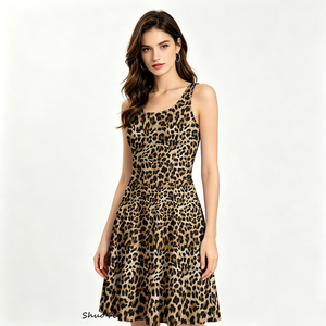 dark brown skater dress Brown Skater Midi Dress