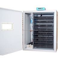 Meilleur Prix Économique Taux d'Éclosion Élevé 560 Incubateurs d'Œufs Solaires AC220V DC12V à Batterie Numériques