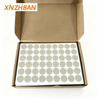 Autocollants en PVC blancs pour couvrir les trous de vis, autocollants en plastique pour couvrir les trous de vis