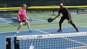 Yüksek kaliteli PE taşınabilir Pickleball tenis ağı s çevre dostu pickleball net taşınabilir şişme Pickleball tenis ağı