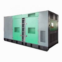 Meilleur prix 50kva 40kw Générateur diesel super silencieux Options ATS à cadre ouvert 60Hz 1500rpm 50Hz 400V Moteur de puissance à vendre