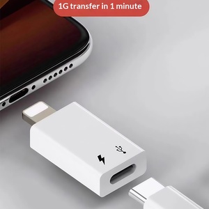 Adaptateur Audio OTG Multifonction Type <span class=keywords><strong>C</strong></span> vers Connecteur, Prise en Charge Carte Son en Direct, Modèle de Transmission U, Tête Blanche OTG CN - Product Image 3