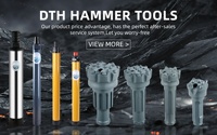 Forage de puits de carrières à bas prix Tunnel Blasing Foret de trou profond CIR110 3 "4" 5 "6" 8 "pouces Mining DTH Bit