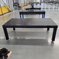 Meja Las 3D Presisi Modular dari Besi Cor dengan Permukaan Berlapis Nitrida Plasma untuk Penggunaan Industri