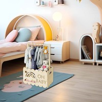 Caisse de douche de bébé en bois placard panier en bois cadeaux de bienvenue cadeaux de bébé adaptés aux cadeaux de grossesse pour le nouveau Parent