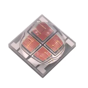 10W chip LED keramik SMD 5050 daya tinggi manik lampu kuning lampu yellow 5050 cahaya kuning