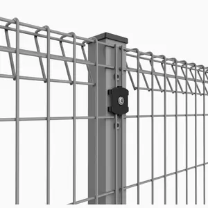 Powder Coated Galvanized Welded Wire Mesh BRC Fence For Malaysia Singapore