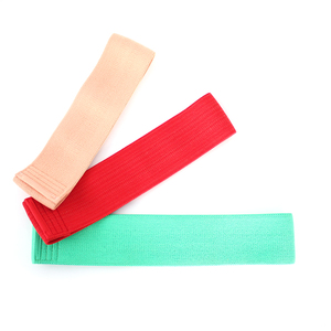 Alta calidad conjunto de <span class=keywords><strong>3</strong></span> antideslizante glúteos ejercicio mini lazo trasero bandas elásticas de resistencia - Product Image 4