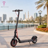 Scooter Eléctrico Extremo de 350W de Alta Resistencia, Plegable de 9.1 Pulgadas, con Control por Aplicación, Freno de Disco Trasero, Luces LED, 36V