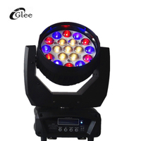 19*15W 19x15W Zoom RGBW Aura LED Beam Wash Moving Head Licht
