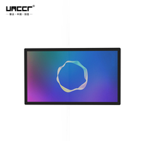 Pantalla Publicitaria de Señalización Digital de 23.8 Pulgadas con Diseño Delgado para Montaje en Pared, con Software CMS, Pantalla LCD y Android 9.0