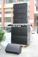 Altavoz de arreglo lineal pasivo Seer AX-210 dual de 10 pulgadas, de madera de abedul, 800W RMS, para escenario