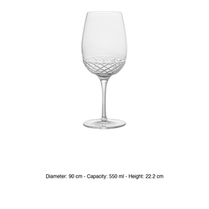 Copa de Vino para Cócteles 55 cl Roma 1960 H 22.2 cm Ø 9 cm Luigi Bormioli - Product Image 3