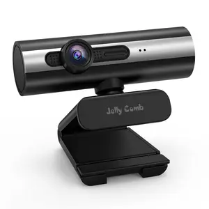 Kamera Komputer 1080P HD, Kamera Web Desktop PC Webcams Jelly Comb1080p Webcam