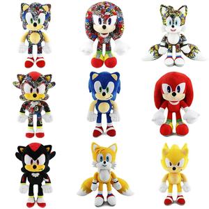 Peluches hérissons de dessins animés les plus vendues, cadeau pour enfants, poupée pour machine à griffes, personnage de dessin animé célèbre, jouets en peluche, <span class=keywords><strong>porte</strong></span>-clés - Product Image 2