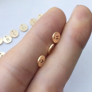 A1454 Thời Trang 14K Vàng Đầy Quyến Rũ Vòng Thư Ban Đầu Thư Quyến Rũ Cho Trang Sức Vĩnh Viễn Làm DIY - Product Image 4