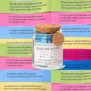 2024 ข้อในขวดอารมณ์ความรู้สึกBible Verseการ์ดสวดมนต์การ์ดพระคัมภีร์Inspirational Christian Artของขวัญสําหรับหัวเราะที่ชีวิต - Product Image 5