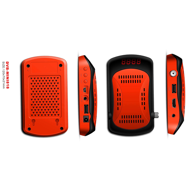 DVB-S2 Mini TV Box Support iptv Youtube 4k HD FTA H.265/H.264 Set Top Box Satellite Tv Receivers 5 Colors to Choose