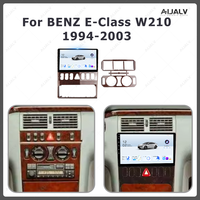 Nouveau cadre de lecteur DVD MP5 de style pour 1994-2003 BENZ classe E W210 9 pouces Auto Radio stéréo GPS cadre de Navigation Kit de montage de tableau de bord