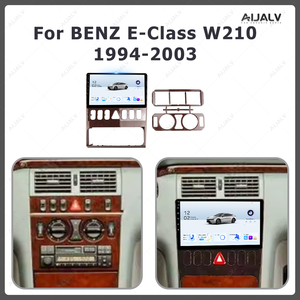 กรอบเครื่องเล่นดีวีดี MP5 แบบใหม่ สำหรับรถเบนซ์ E-Class <span class=keywords><strong>W210</strong></span> ปี 1994-2003 ขนาด 9 นิ้ว ชุดติดตั้งวิทยุติดรถยนต์พร้อมระบบนำทาง GPS - Product Image 6