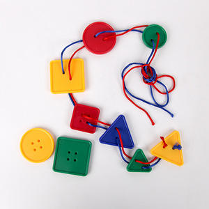 Juego de Botones Qinghua QH20509-2, Juego de Enhebrado de Cuerdas para Matemáticas de Primaria, Ayuda Educativa para la Enseñanza de Geometría - Product Image 4
