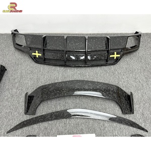 Kits de Carrocería de Conversión de Fibra de Carbono Forjada en Seco Estilo Topcar para Lamborghini URUS 2018-2019: Difusor, Faldones Laterales, Alerón y Labio de Alerón - Product Image 6